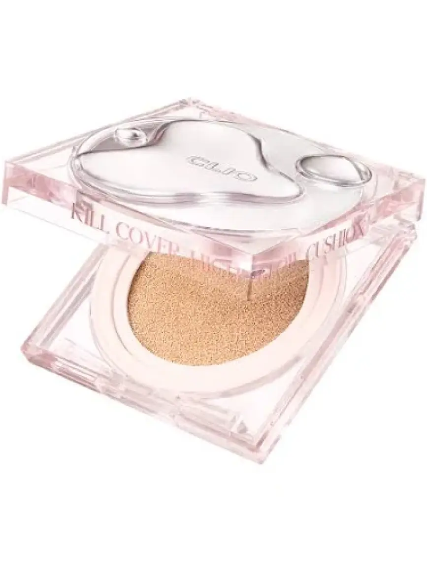 Yoğun Nem ve Parlaklık Sağlayan Cushion CLIO Kill Cover High-Glow Cushion SPF50+ PA++++ (4 Ginger)