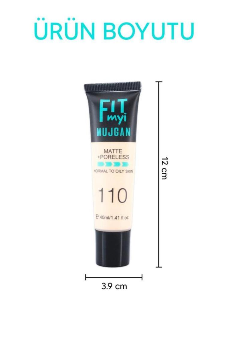 MUJGAN Fit Myx Fondöten Tüp No:1