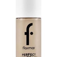 Flormar Perfect Coverage Yoğun Kapatıcı Su Bazlı Fondöten (Nötr Alt Ton) -100 Light Ivory-8682536058124