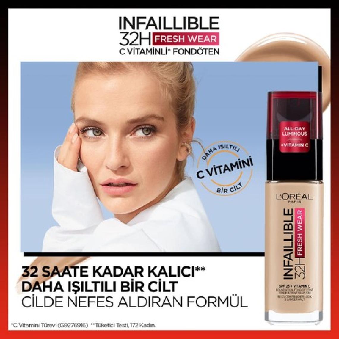 L'Oréal Paris Infaillible 24H Fondöten 220 Sand