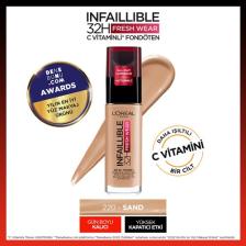 L'Oréal Paris Infaillible 24H Fondöten 220 Sand