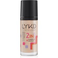 Lykd 2 In 1 Fondöten 133 Rose Almond