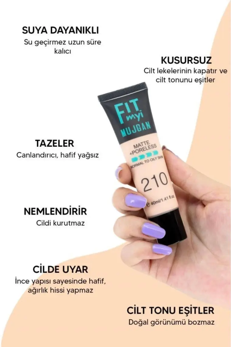 MUJGAN Fit Myx Fondöten Tüp No:2