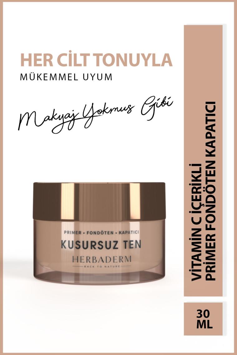 Kusursuz Ten Fondöten Kapatıcı+vitamin C