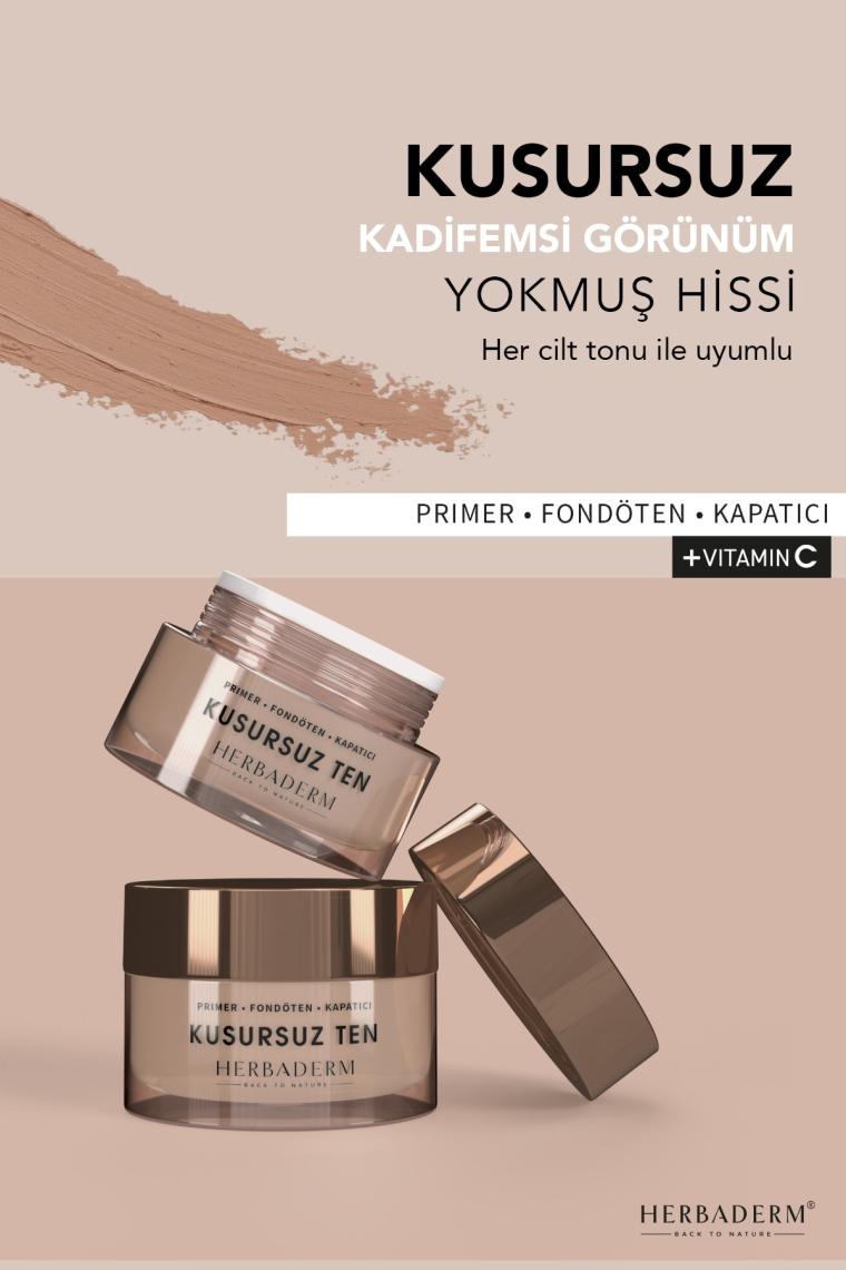 Kusursuz Ten Fondöten Kapatıcı+vitamin C