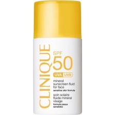 Clinique Mineral Sunscreen Yüz Güneş Kremi SPF 50 - 30 ml | UVA/UVB koruma, ultra hafif, yağsız