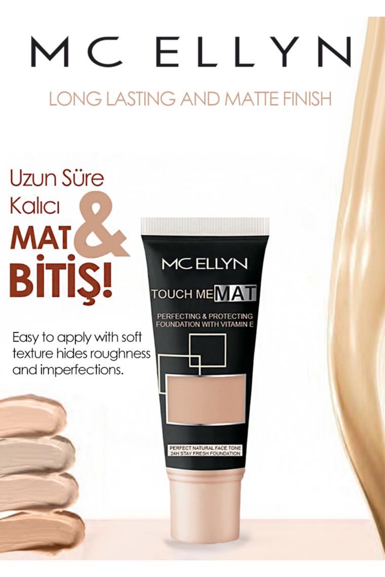 Mc Ellyn Touch Me Matte Face Tone Foundatıon 01