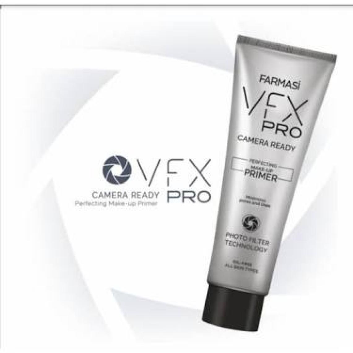 Farmasi VFX Pro Kamera Hazır Makyaj Bazı - Işıltılı Görünüm, Yağsız Formül, SPF İçermeyen, Doğal Kapatıcılık ve Cilt Tonu Eşitleme, 25 ml
