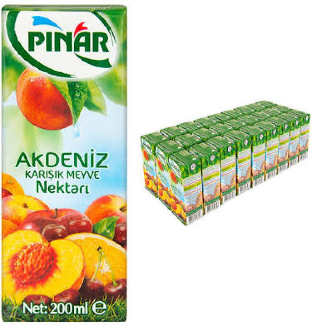 Pınar Meyveli Içecek Akdeniz 200 ml x 27 Adet
