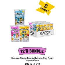 SIZZLE-POP Efsane 3’lü Summer Champ, Dancing Friends, Stay Funny x 3 Tat, 12 Adet