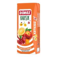 Dimes Meyve Suyu 200ML Karışık x 27