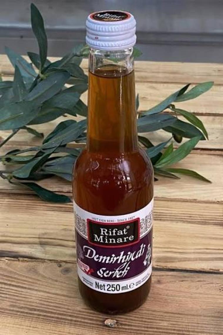 Rifat Minare Demirhindi Şerbeti 250 Ml Cam