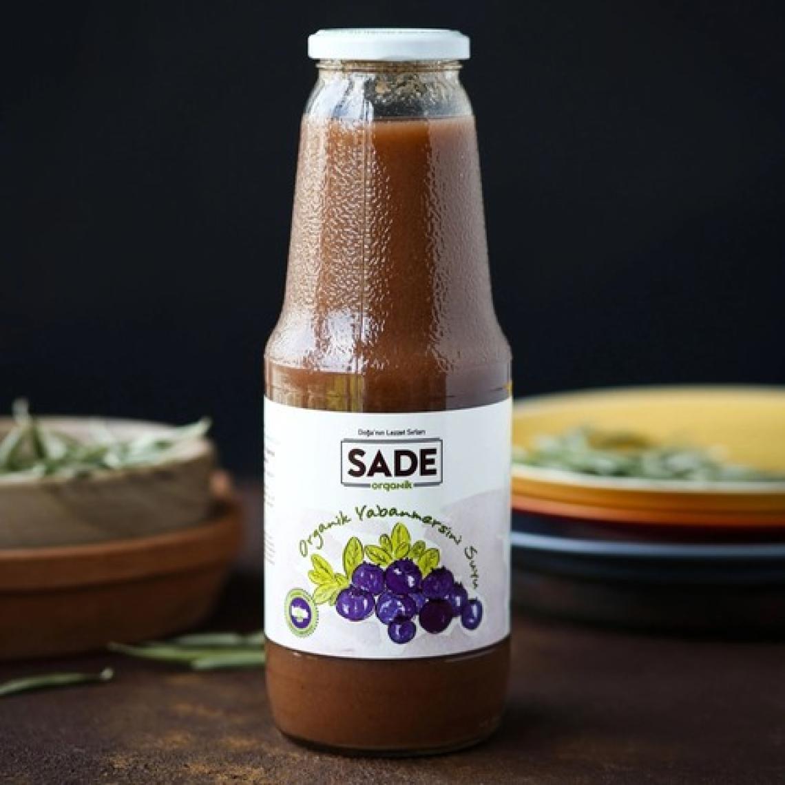 Sade Organik 1 lt Yaban Mersini Suyu