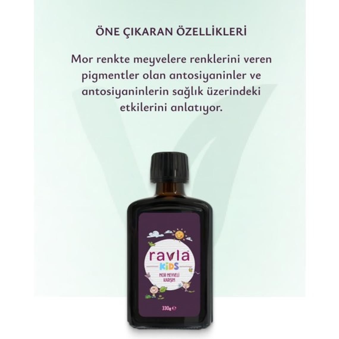 Ravla Kids Mor Meyveli Karışım - 330g