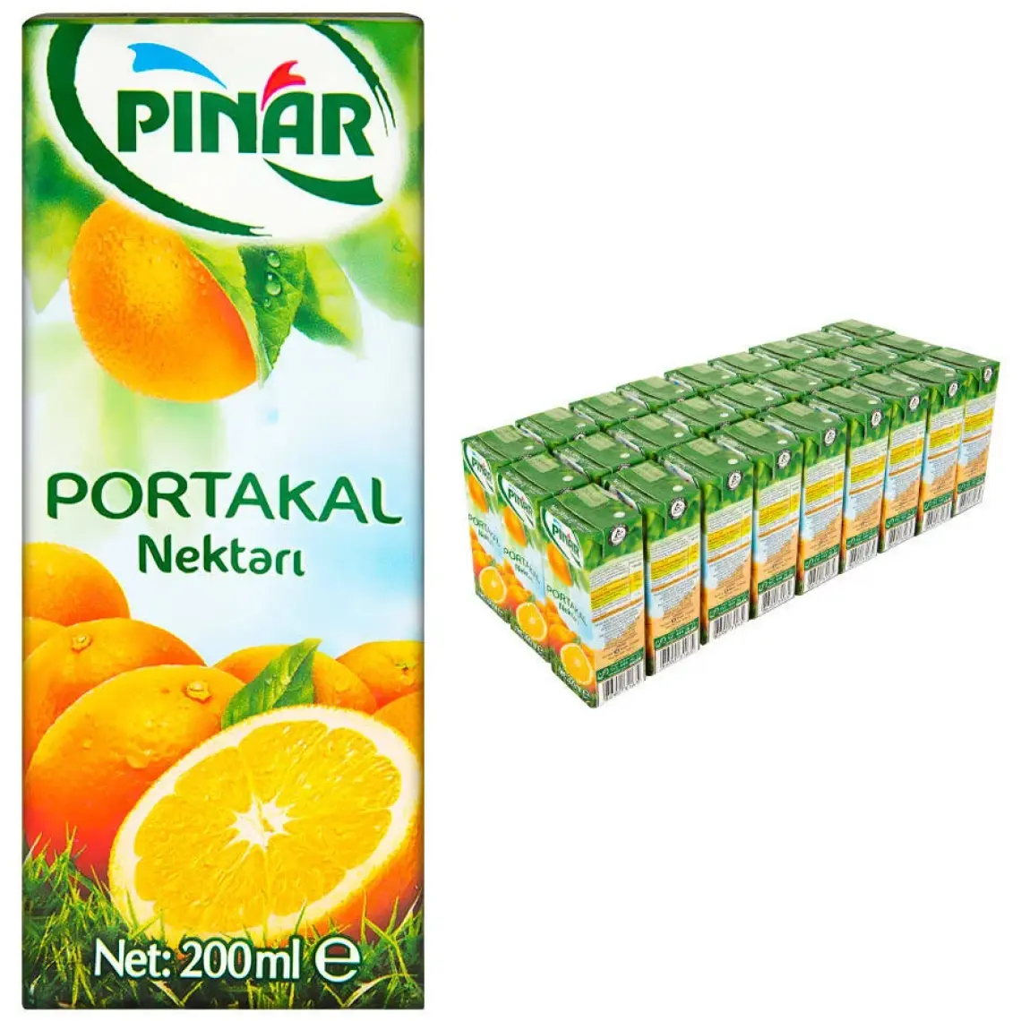Pınar Meyveli Içecek Portakal 200 ml x 27 Adet