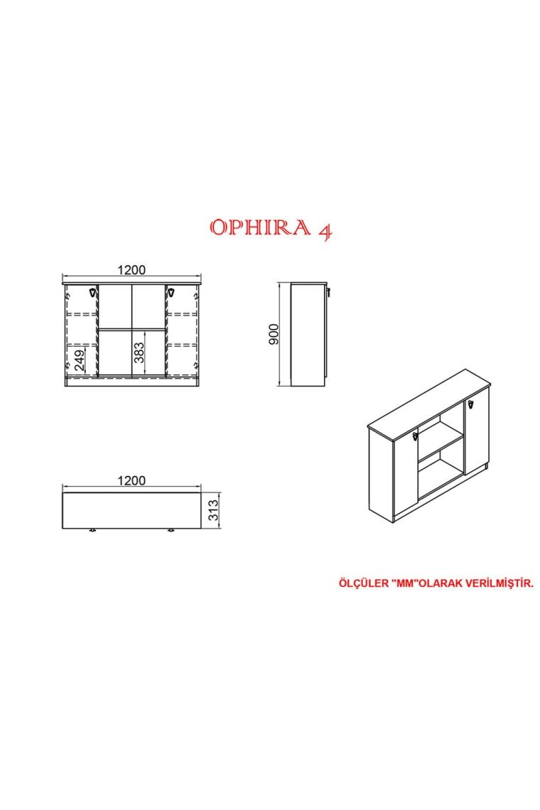 Ophira-1-2-3-4 Oph04 Ofis Büro Masa Takımı