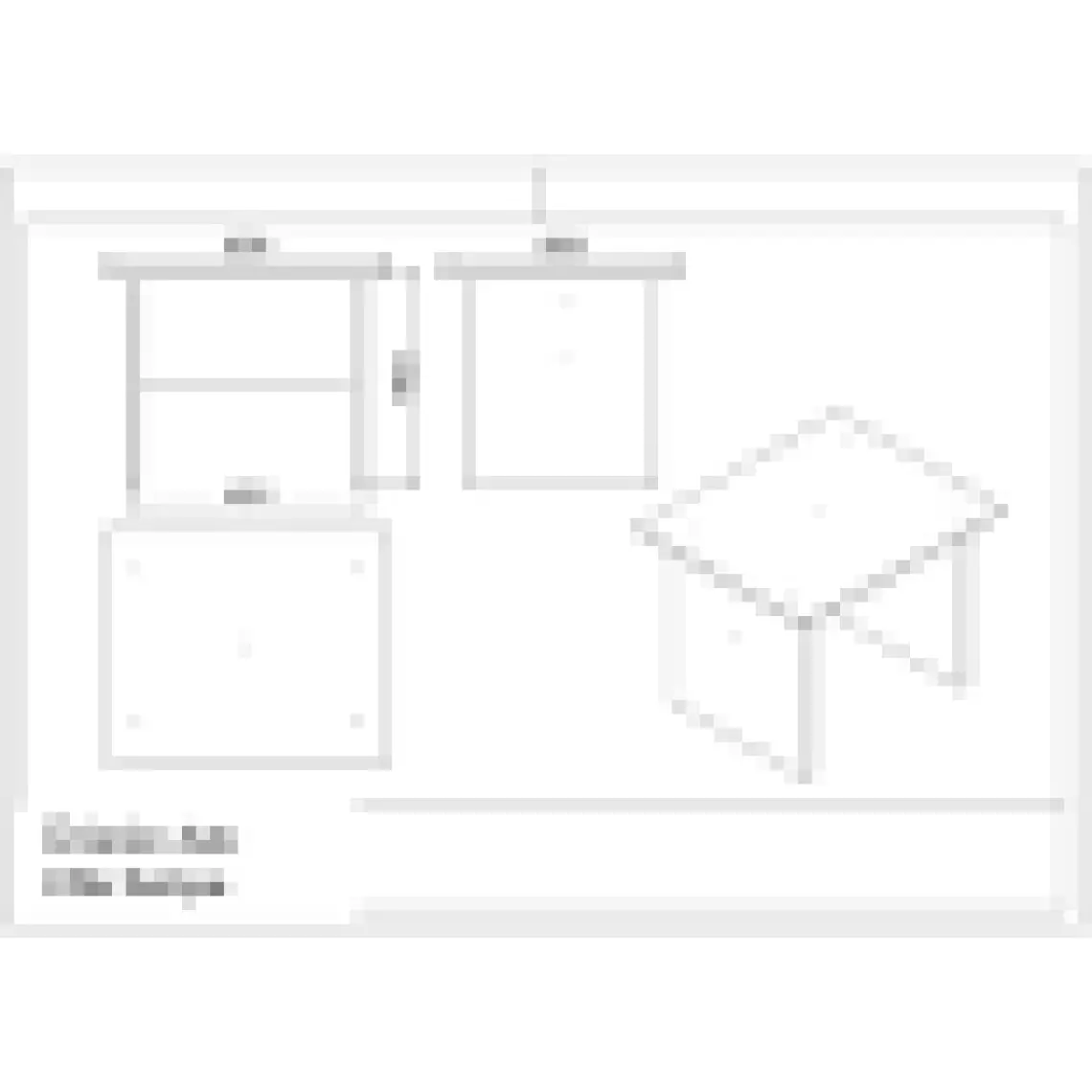Yurudesign Vario ABF Ofis Büro Masa Takımı 3 Renk