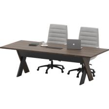Çağın Ofis Mobilyaları Omix Toplantı Masası 240 cm (Balos/antrasit)