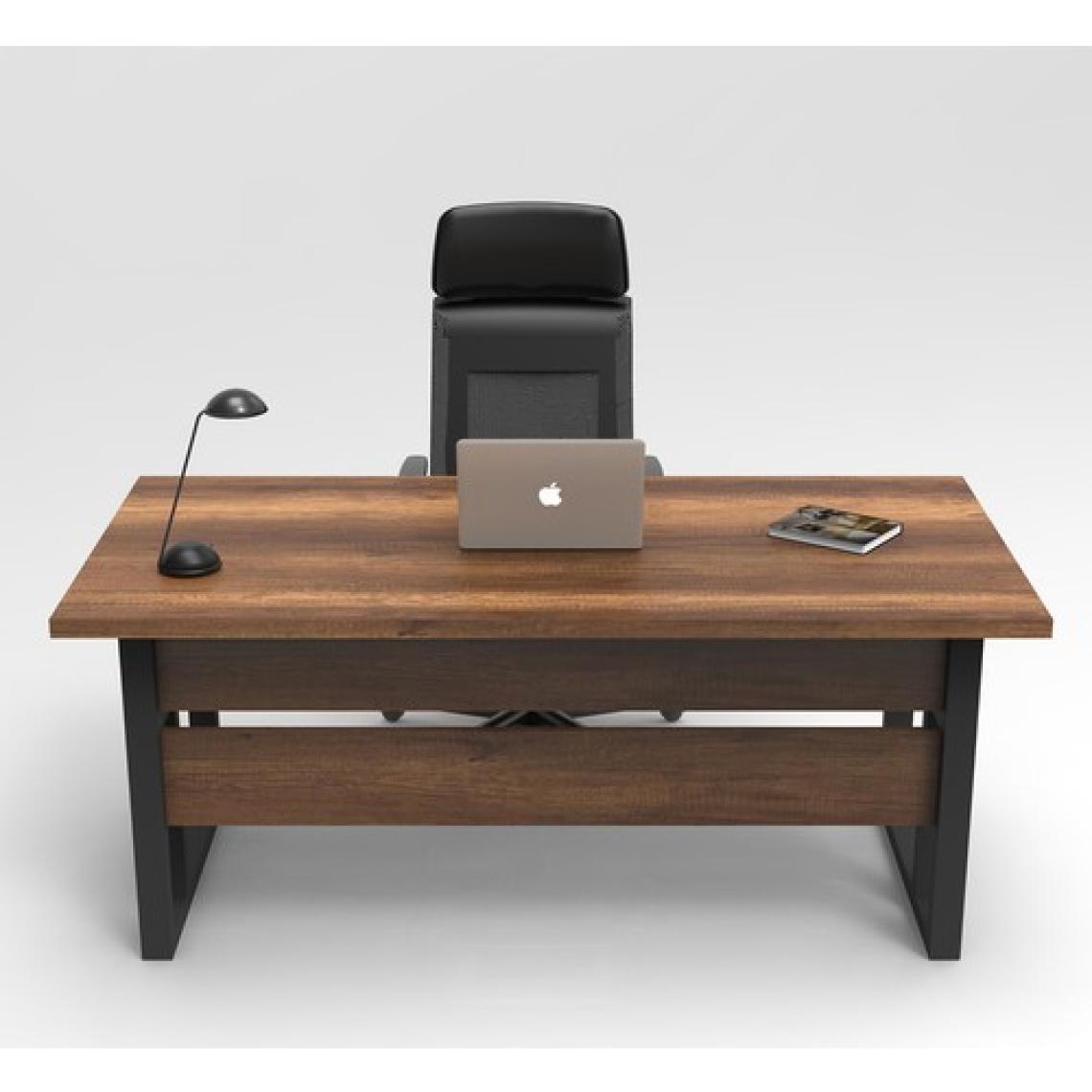 Yurudesign Marken A Ofis Çalışma Masası Metal Ayaklı Barok 180CM*90CM