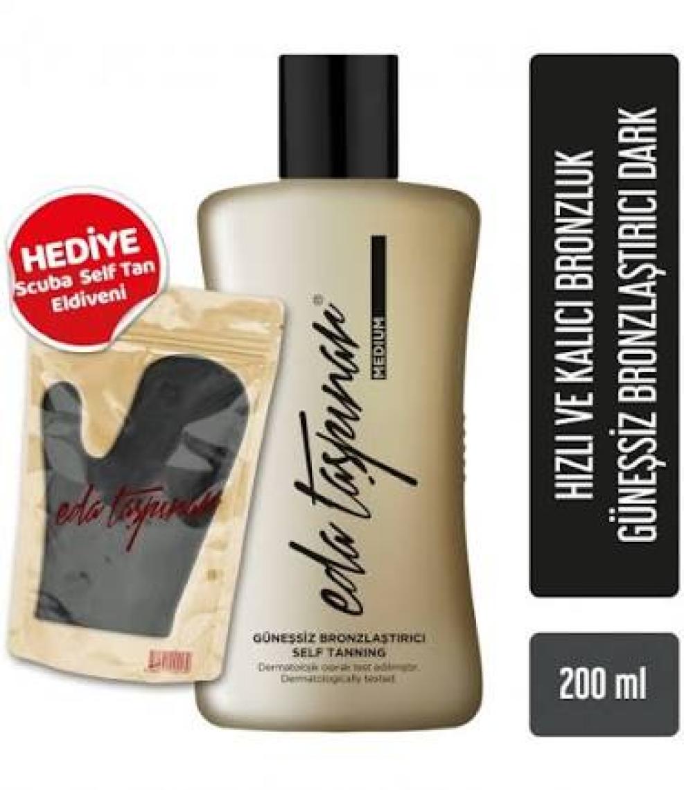 Eda Taşpınar Medium Self Tannig Güneşsiz Bronzlaştırıcı 200 ml