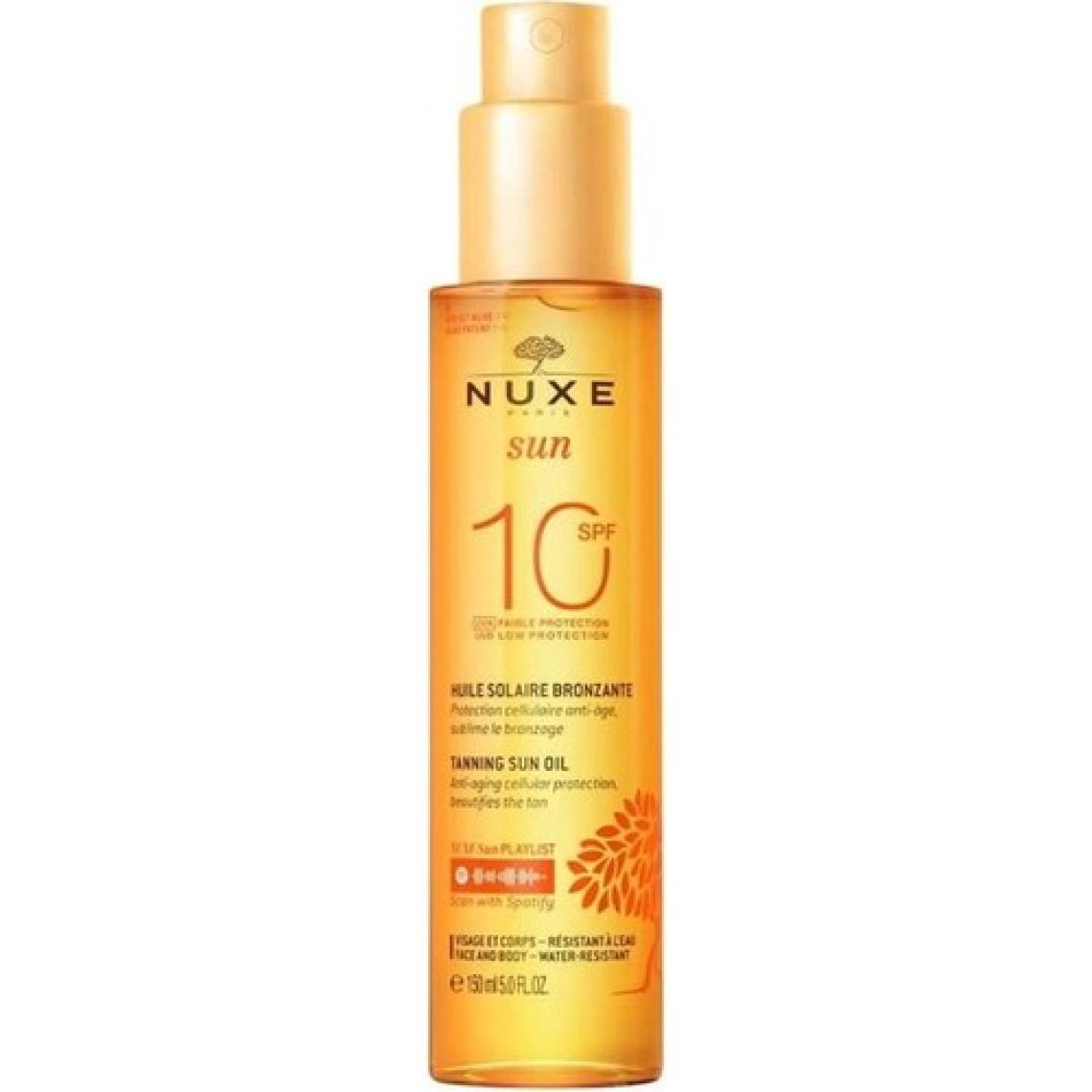 Nuxe Sun Spf 10 Güneş Bronzlaştırıcı Yüz ve Vücut Yağı