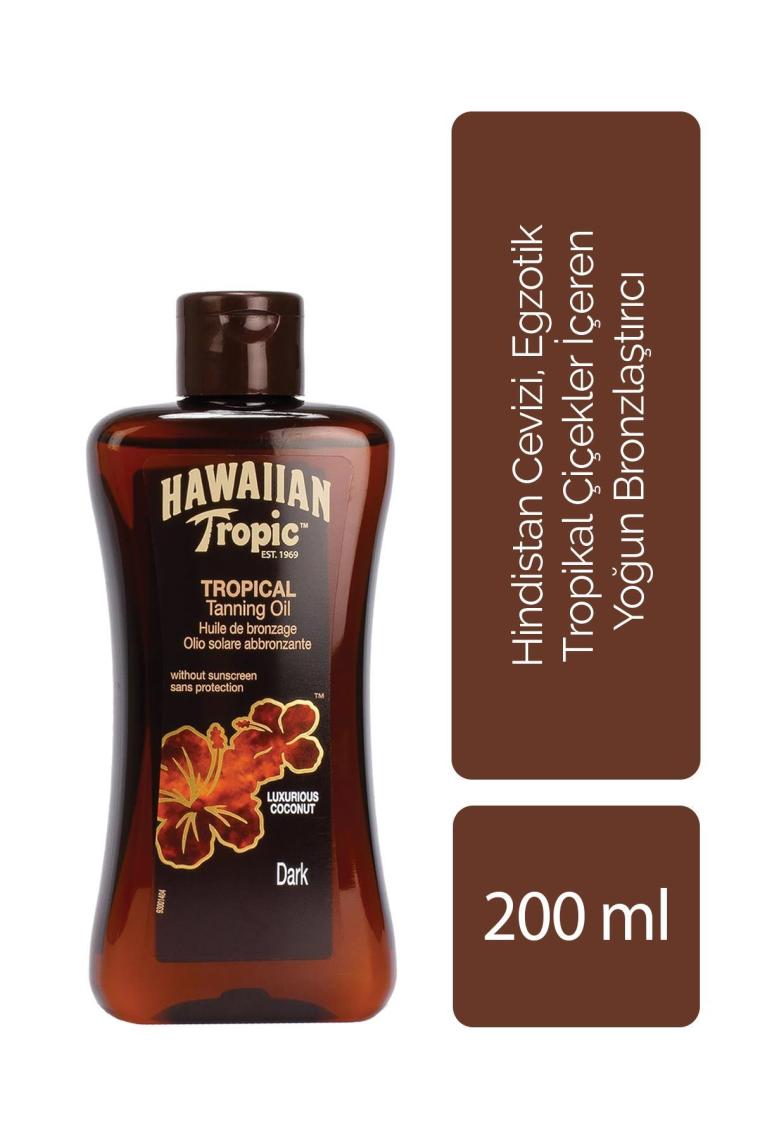 Hawaııan Tropic Bronzlaştırıcı Yağ 200 Ml