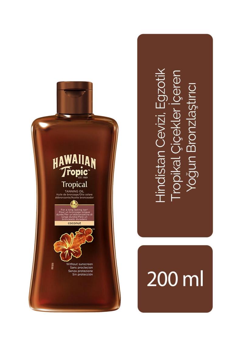 Hawaııan Tropic Bronzlaştırıcı Yağ 200 Ml