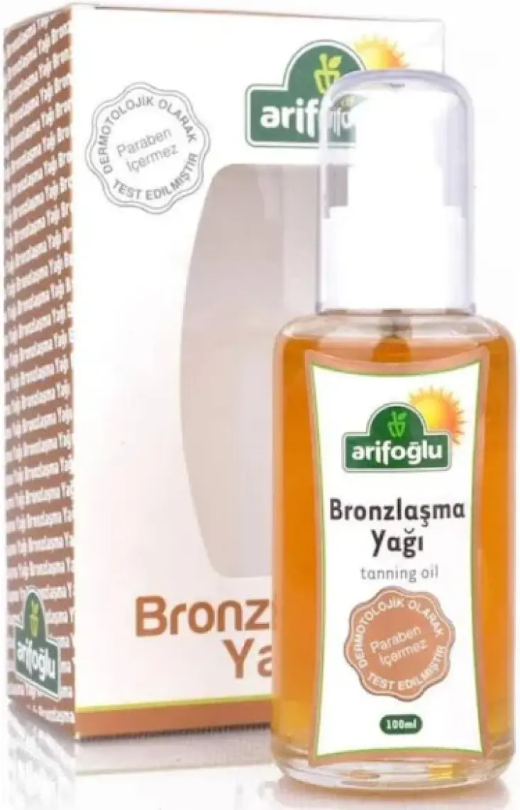 Arifoğlu Bronzlaşma Yağı 100 ml (Doğal Hızlı Kalıcı)