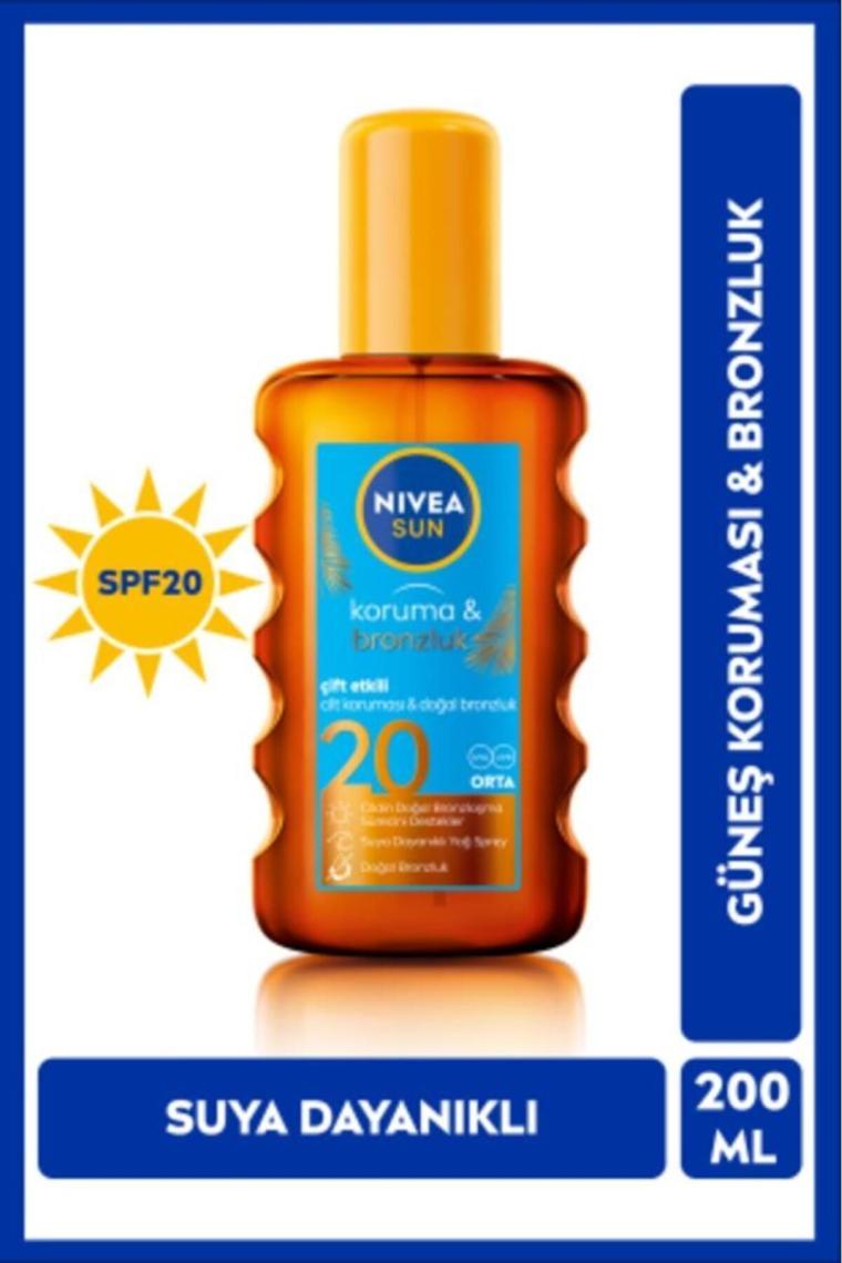 Sun Koruma&bronz Arttırıcı&koruyucu Güneş Yağı Gkf20 200 ml