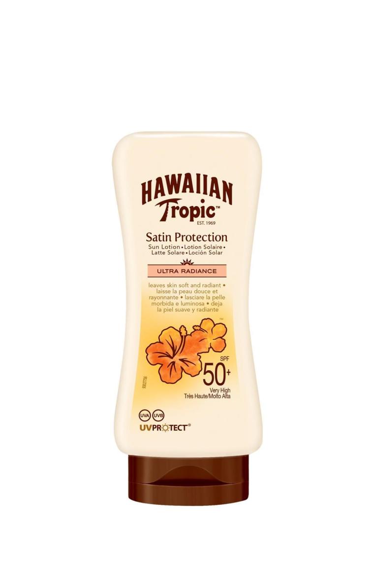 Hindistan Cevizi, Egzotik Tropikal Çiçekler İçeren Koruyucu Ve Nemlendirici Vücut Losyonu Spf 50