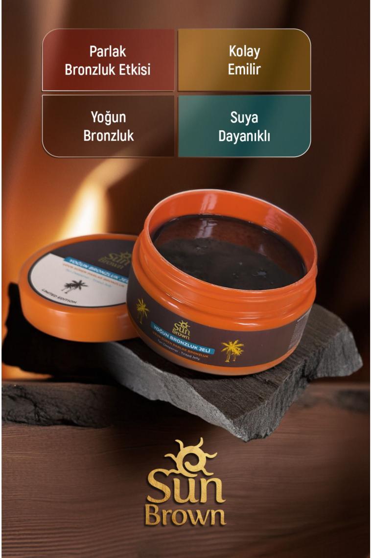 Tinted Jelly 200 ml - Spf’siz Yoğun Bronzluk Güneş Jeli