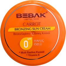 Bebak Güneş Kremi Havuç Özlü Kavanoz 100 ml Yeni