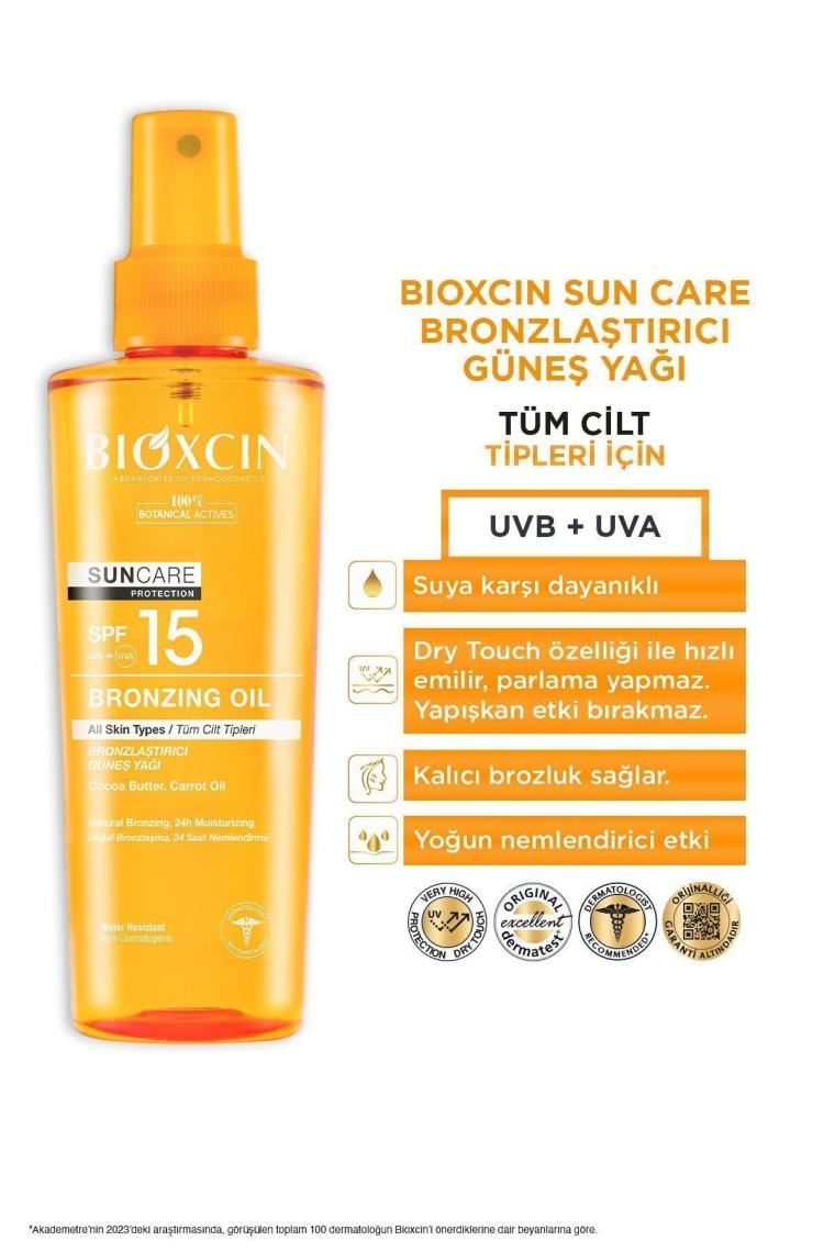 Sun Care Bronzlaştırıcı Yağ Spf15 200 ml