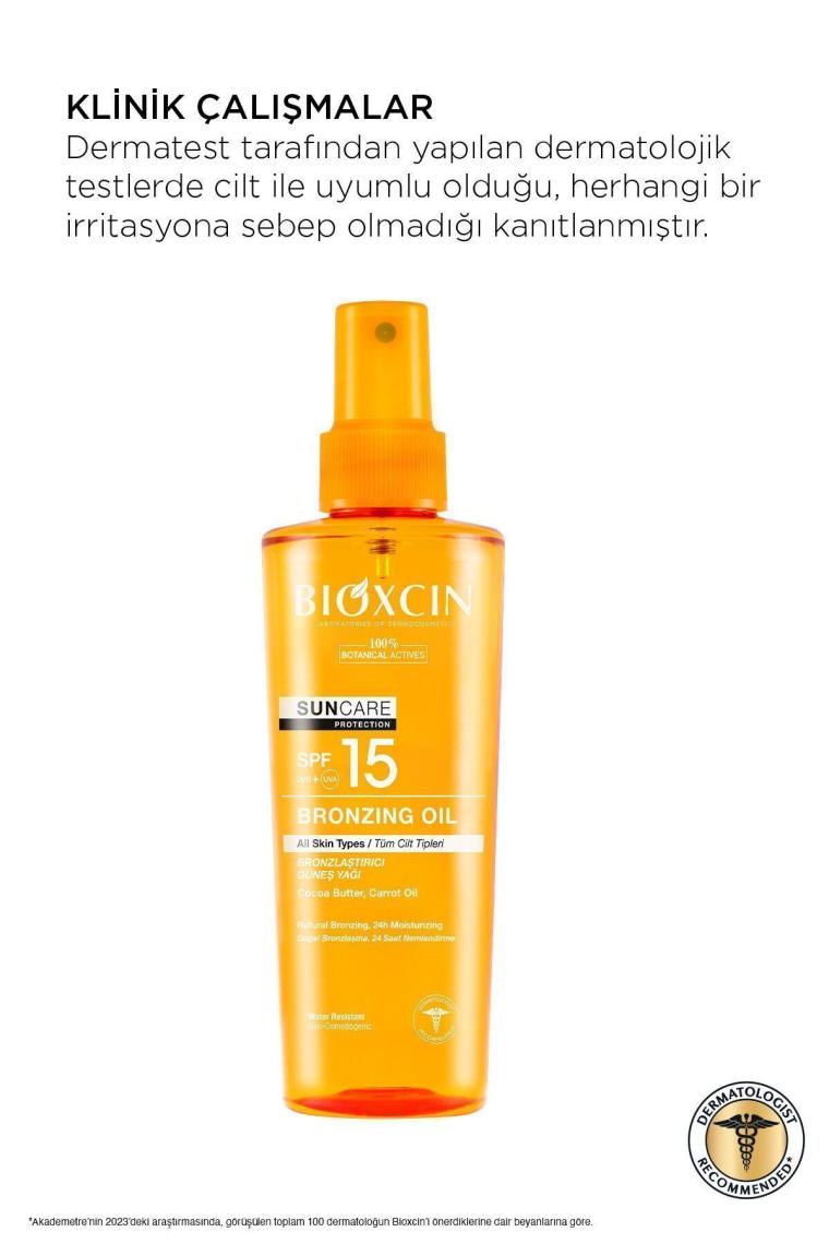 Sun Care Bronzlaştırıcı Yağ Spf15 200 ml