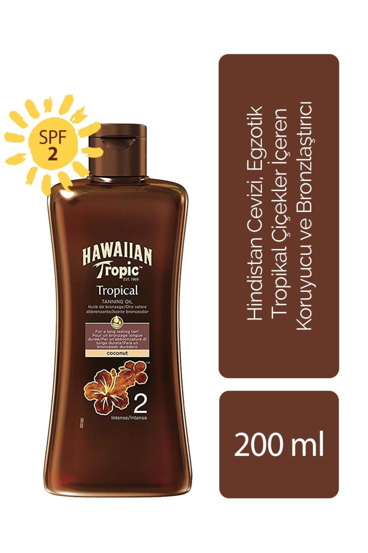 Koruyucu Ve Bronzlaştırıcı Yağ Spf 2