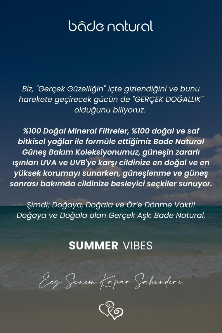Bronzlaştırıcı Güneş Yağı %100 Doğal 100 ml