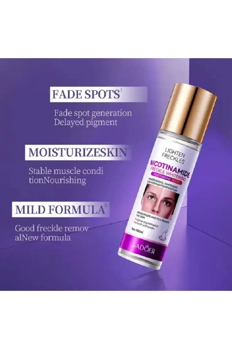 Sadoer Nikotinamid, Temizleyici ve Parlatıcı Yüz Losyonu 100 ml