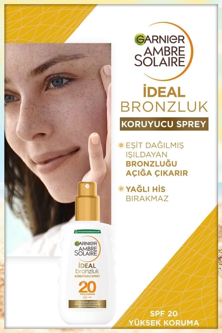 Garnier Ambre Solaire İdeal Bronzluk Sprey GKF20 200ML