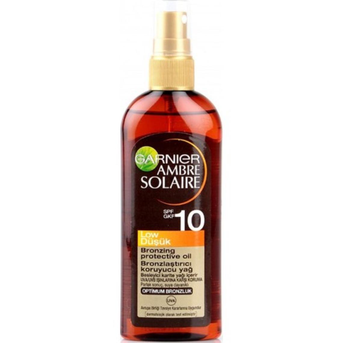 Garnier Ambre Solaire Bronzlaştırıcı Koruyucu Yağ GKF10 150ML