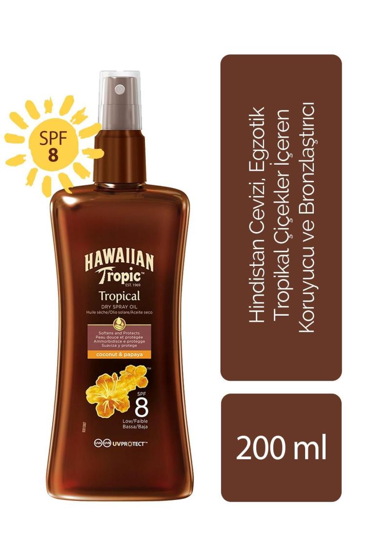 Koruyucu Ve Bronzlaştırıcı Yağ Spf 8