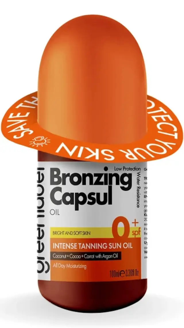 Greenlabel Bronzlaştırıcı Havuç, Kakao ve Hindistan Cevizi Yağı İçeren Bronzing Capsul Oil 100 ml
