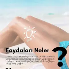 Greenlabel Bronzlaştırıcı Havuç, Kakao ve Hindistan Cevizi Yağı İçeren Bronzing Capsul Oil 100 ml
