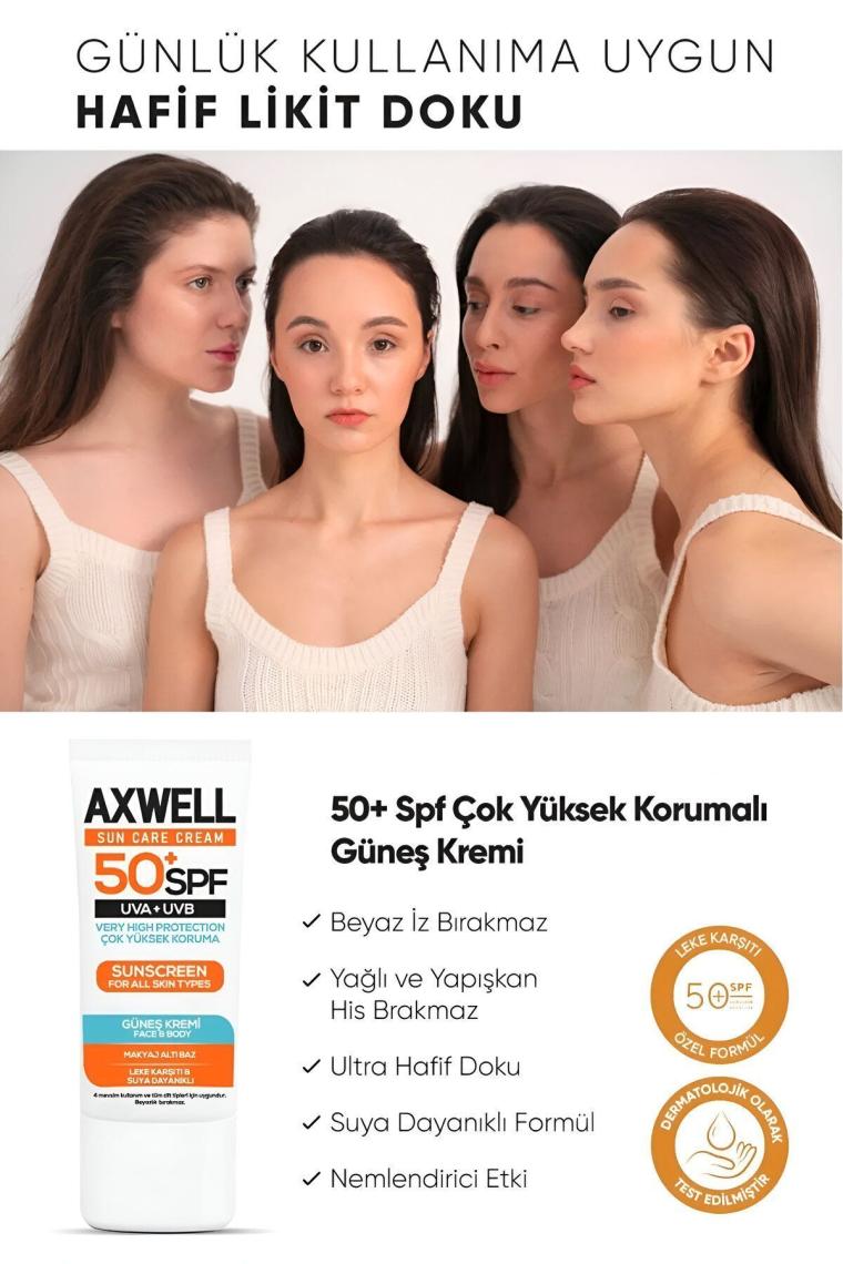 Sun Care Cream Leke Karşıtı Güneş Kremi Çok Yüksek Koruma 50+ Spf 50ml