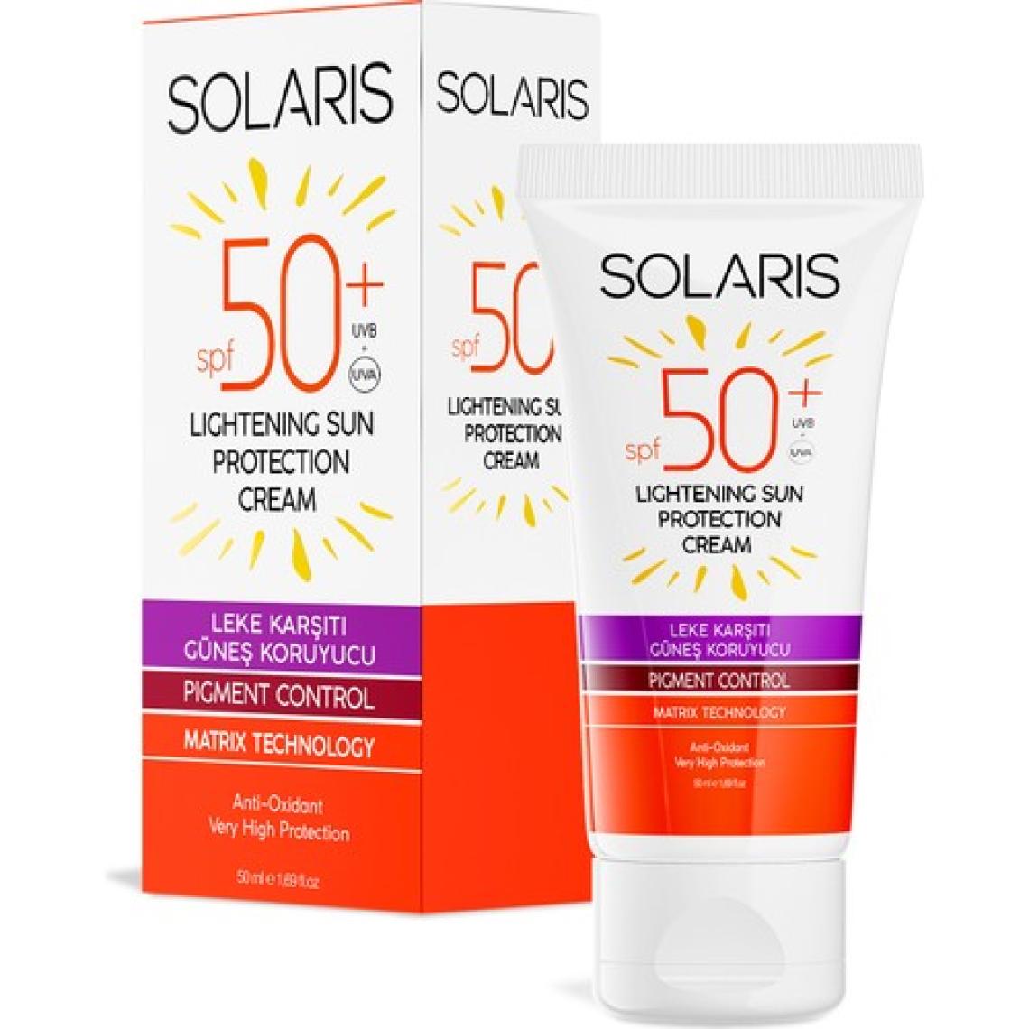 Solaris Güneş Kremi Leke Karşıtı SPF 50+ ( 50 ml )