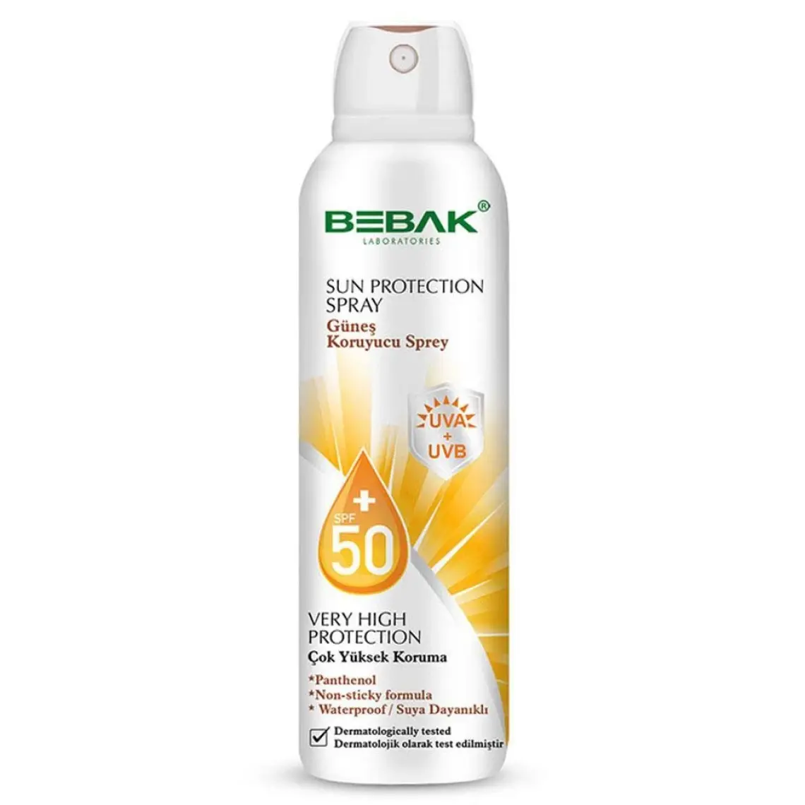 Bebak Güneş Koruyucu Spreyi 50+ Spf 150 ml