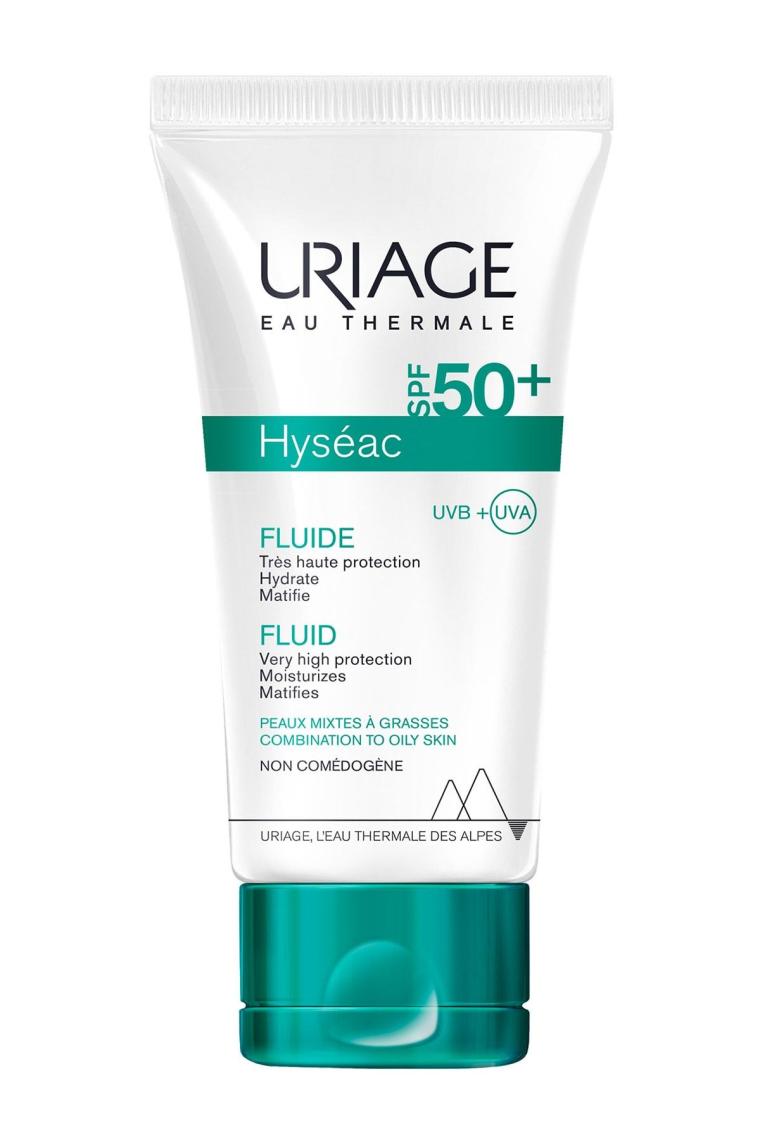 Hyseac Fluide Spf50+ 50 Ml Akne Eğilimli Karma Ve Yağlı Ciltlere Özel Güneş Koruyucu 50+