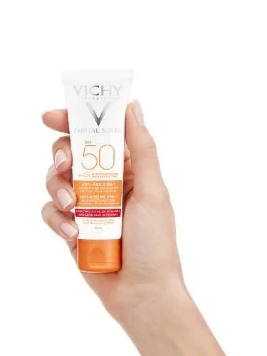 Vichy Capital İdeal Soleil Yaşlanma Karşıtı Güneş Kremi 50 ML- Tüm Ciltler İçin