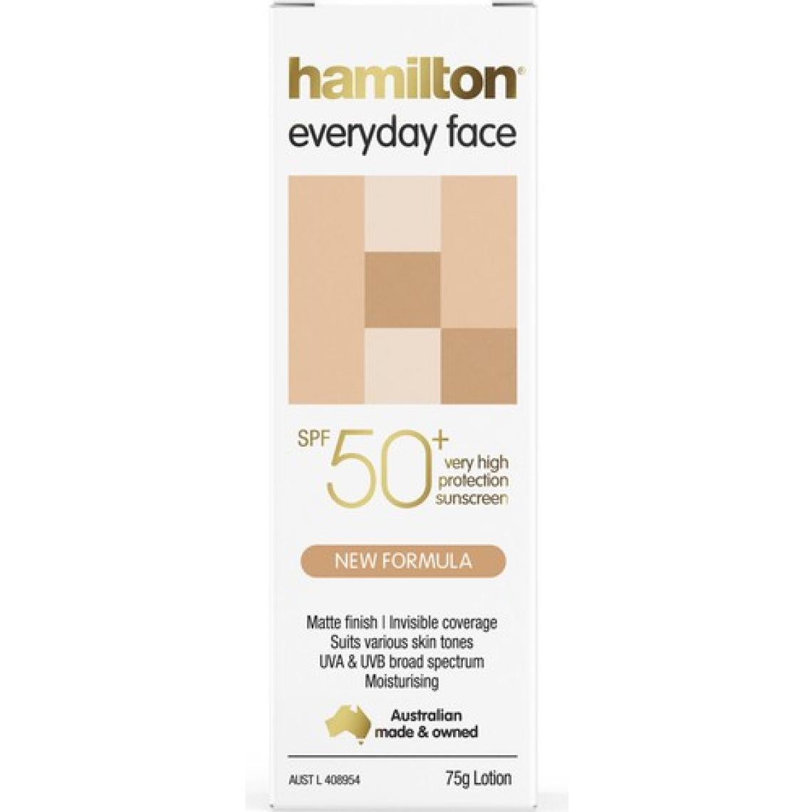 Hamilton Everyday Face Spf 50 Faktör 75 Ml Lotion