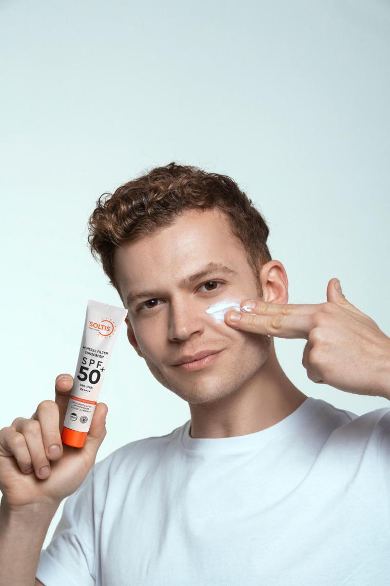 %100 Mineral Güneş Koruyucu Krem Spf50 Pa , 50 ml