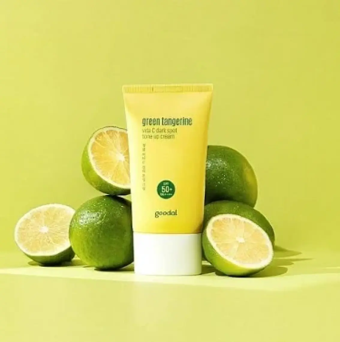 Goodal Green Tangerine Vita C Dark Spot Tone Up Cream - Ton Eşitleyici Makyaj Bazı ve Güneş Kremi SPF50+ Pa++++